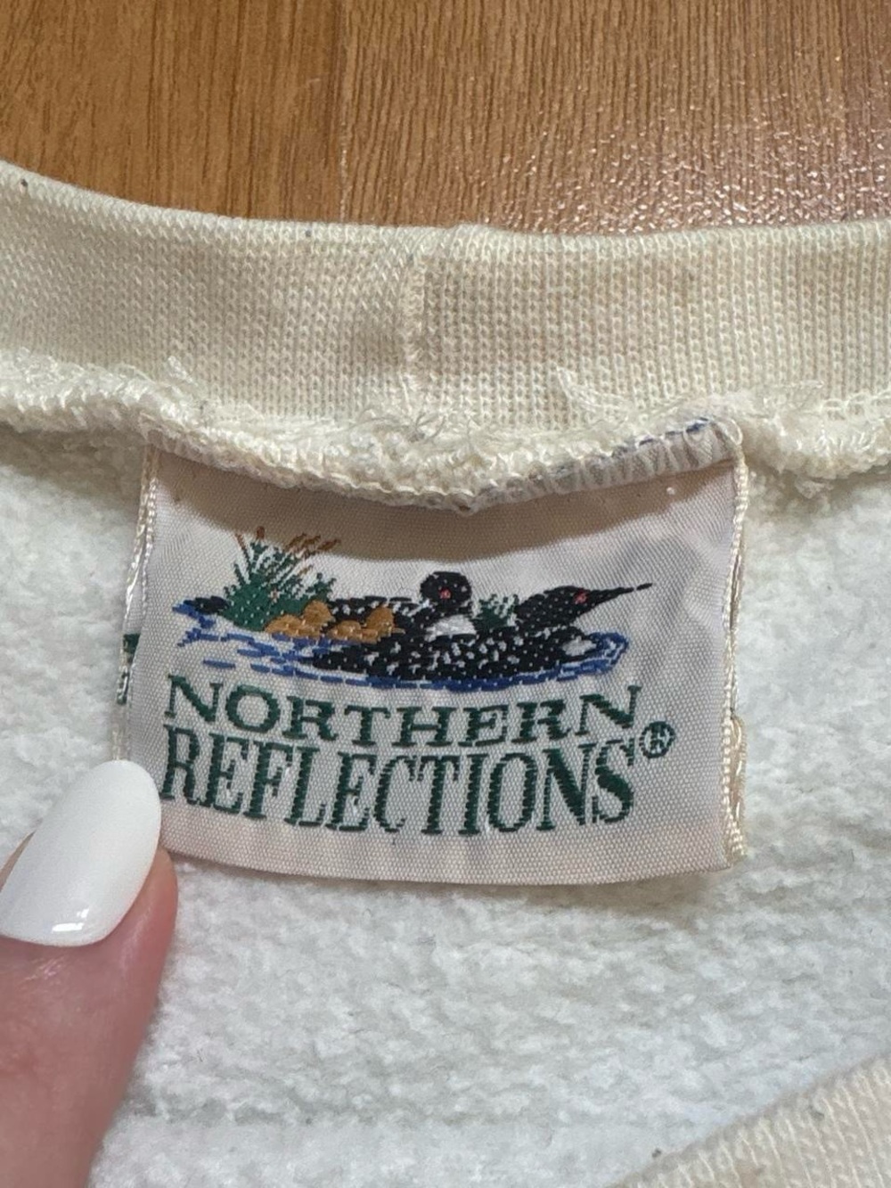 Vintage Northern Reflections Floral Crewneck Sweatshirt Cottagecore - Picture 3 of 7